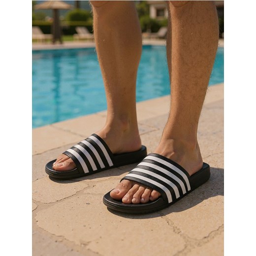 Sinsay - Klapki - czarny ze sklepu Sinsay w kategorii Klapki męskie - zdjęcie 186781018