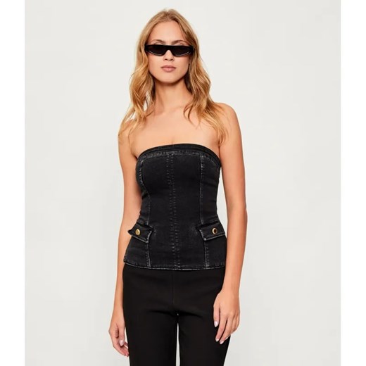 Marciano Guess Jeansowy top | Slim Fit ze sklepu Gomez Fashion Store w kategorii Bluzki damskie - zdjęcie 186784995