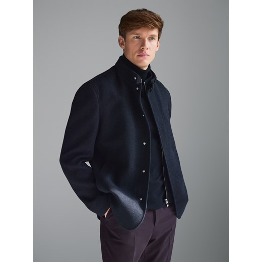 Reserved - Marynarka regular fit - czarny ze sklepu Reserved w kategorii Marynarki męskie - zdjęcie 186785896