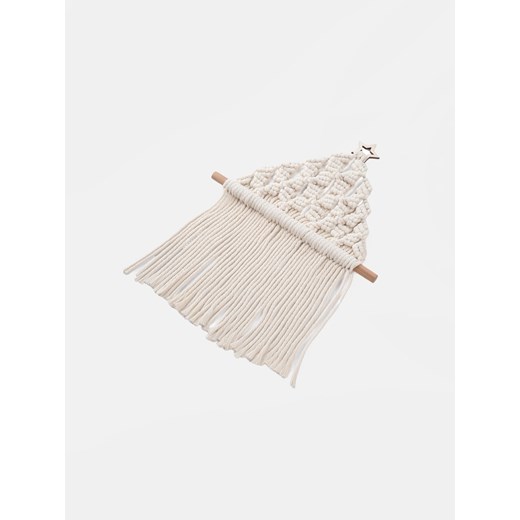 Sinsay - Makrama - dekoracja świąteczna - kremowy Sinsay One Size Sinsay