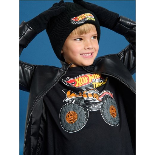 Sinsay - Czapka z haftem Hot Wheels - czarny ze sklepu Sinsay w kategorii Czapki dziecięce - zdjęcie 186787417