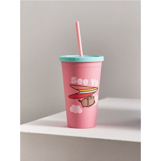 Sinsay - Kubek ze słomką Pusheen the Cat - wielobarwny ze sklepu Sinsay w kategorii Kubki - zdjęcie 186787639