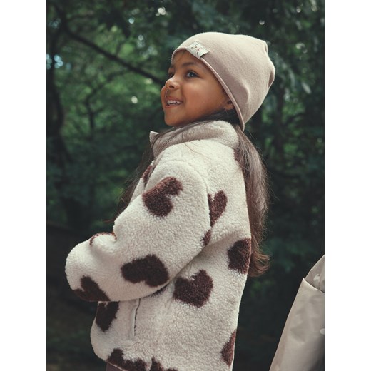 Reserved - Kurtka z imitacji baranka - złamana biel ze sklepu Reserved w kategorii Kurtki dziewczęce - zdjęcie 186787858