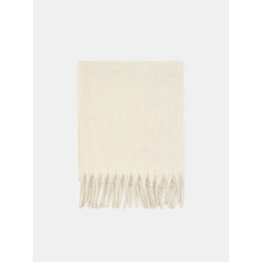 Sinsay - Chusta - kremowy Sinsay One Size Sinsay