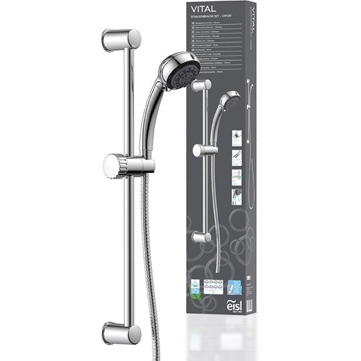 Schütte Zestaw prysznicowy &apos;&apos;Vital&apos;&apos; w kolorze srebrnym Schütte onesize okazja Limango Polska