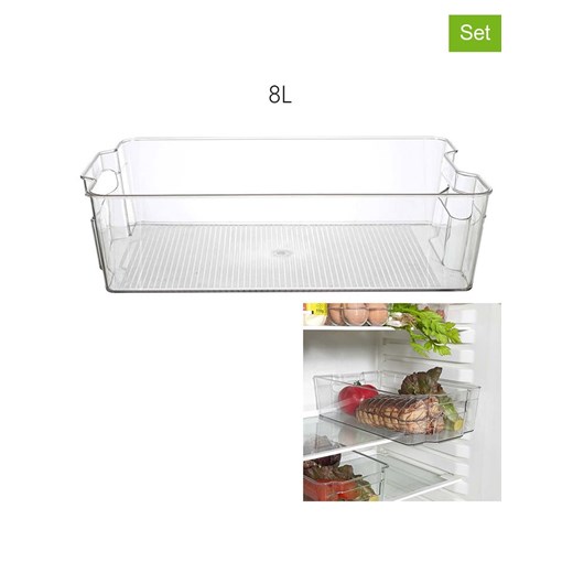 COOK CONCEPT Organizery (12 szt.) do lodówki - 37 x 10 x 21,5 cm - id: 17069221 - marki Cook Concept - 186788549 COOK CONCEPT Organizery (12 szt.) do lodówki - 37 x 10 x 21,5 cm ze sklepu Limango Polska w kategorii Akcesoria i przechowywanie - zdjęcie 186788549