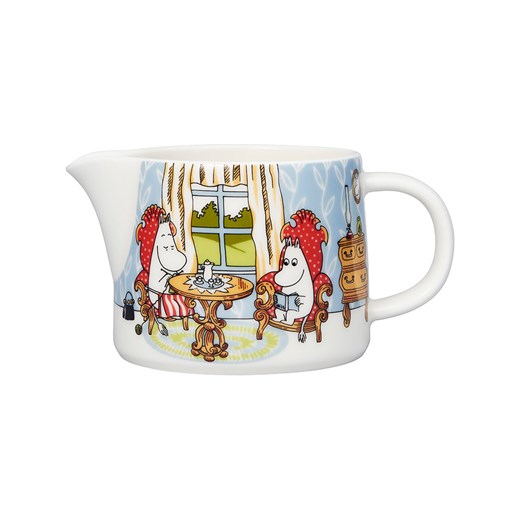 Moomin Dzbanek &quot;Afternoon in parlor&quot; ze wzorem na mleko - 350 ml ze sklepu Limango Polska w kategorii Dzbanki i zaparzacze - zdjęcie 186789448