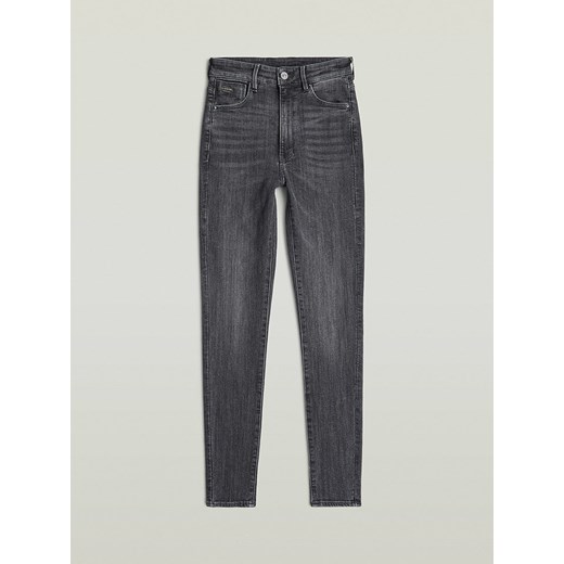 G-Star Dżinsy - Skinny fit - w kolorze antracytowym W27/L32 okazja Limango Polska