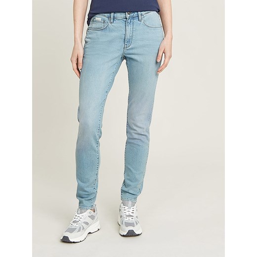 G-Star Dżinsy - Skinny fit - w kolorze błękitnym ze sklepu Limango Polska w kategorii Jeansy damskie - zdjęcie 186789645