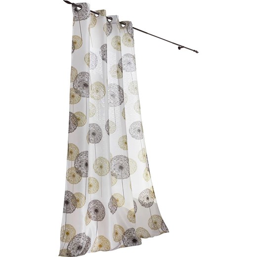 heine home Zasłona dekoracyjna w kolorze kremowo-brązowym ze sklepu Limango Polska w kategorii Tekstylia - zdjęcie 186791139