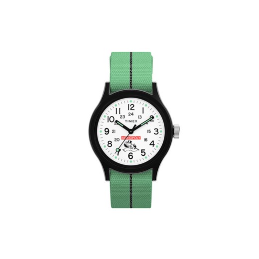 Timex Zegarek Lab Collab TW2Y47100 Zielony ze sklepu MODIVO w kategorii Zegarki - zdjęcie 186791647