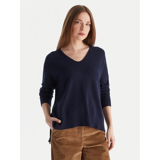 Kontatto Sweter 3M0842C Granatowy Relaxed Fit ze sklepu MODIVO w kategorii Swetry damskie - zdjęcie 186791655