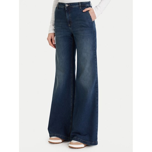 ViCOLO Jeansy DF5103 Niebieski Wide Leg ze sklepu MODIVO w kategorii Jeansy damskie - zdjęcie 186791666