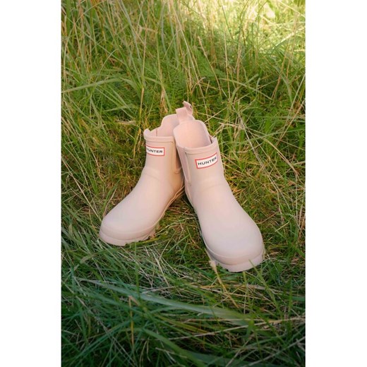 Hunter Kalosze HFW-001 Różowy ze sklepu MODIVO w kategorii Kalosze damskie - zdjęcie 186791675