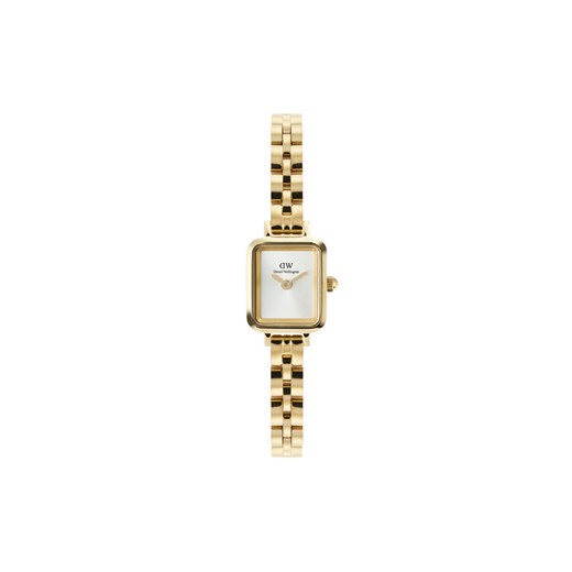 Daniel Wellington Zegarek Quadro Mini DW00100850 Złoty - id: 0000305874924 - marki Daniel Wellington - 186791677 Daniel Wellington Zegarek Quadro Mini DW00100850 Złoty ze sklepu MODIVO w kategorii Zegarki - zdjęcie 186791677
