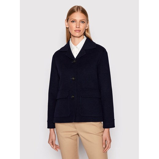 Weekend Max Mara Kurtka przejściowa Cervino 50460129 Granatowy Regular Fit - id: 0000300848081 - marki Max Mara - 186791689 Weekend Max Mara Kurtka przejściowa Cervino 50460129 Granatowy Regular Fit ze sklepu MODIVO w kategorii Kurtki damskie - zdjęcie 186791689