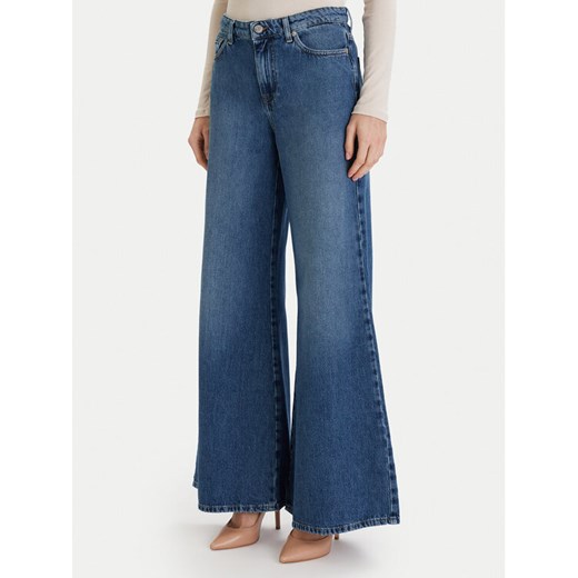 ViCOLO Jeansy DF5159 Niebieski Wide Leg ze sklepu MODIVO w kategorii Jeansy damskie - zdjęcie 186791715