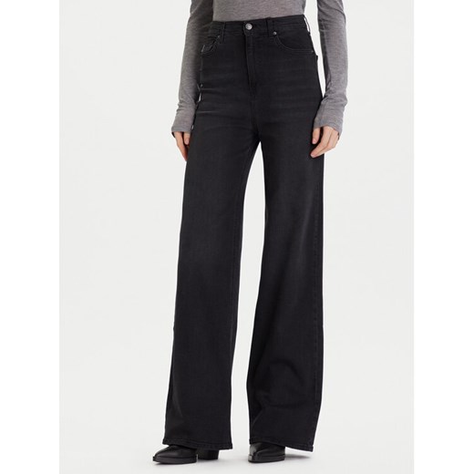ViCOLO Jeansy DF5089 Szary Wide Leg ze sklepu MODIVO w kategorii Jeansy damskie - zdjęcie 186791737