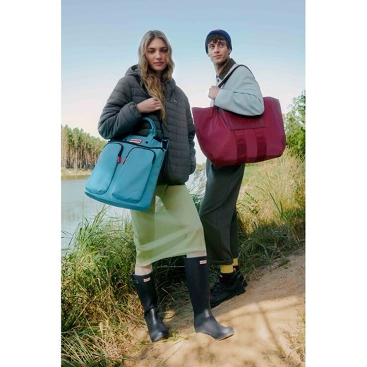 Hunter Kalosze HFW-006 Granatowy ze sklepu MODIVO w kategorii Kalosze damskie - zdjęcie 186791757