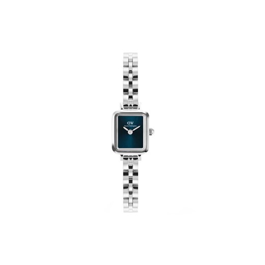 Zegarek Daniel Wellington Quadro Mini Reflection DW00100846 Srebrny ze sklepu eobuwie.pl w kategorii Zegarki - zdjęcie 186793238
