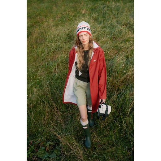 Kalosze Hunter HFW-008 Khaki ze sklepu eobuwie.pl w kategorii Kalosze damskie - zdjęcie 186793266