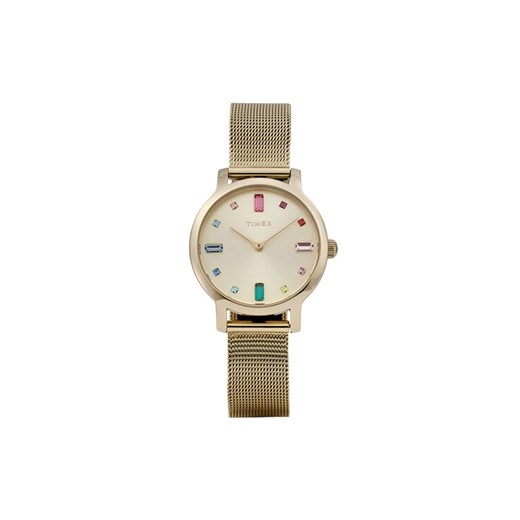 Zegarek Timex Transcend TW2Y26400 Złoty - id: 0000305875228 - marki TIMEX - 186793276 Zegarek Timex Transcend TW2Y26400 Złoty ze sklepu eobuwie.pl w kategorii Zegarki - zdjęcie 186793276