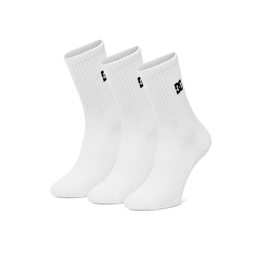 Skarpety długie DC Shoes AS_DC_01W_SS25 (3-PACK) Biały Dc Shoes 35_38 eobuwie.pl