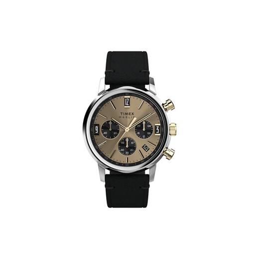 Zegarek Timex Marlin® Quartz Chronograph TW2W60300 Czarny ze sklepu eobuwie.pl w kategorii Zegarki - zdjęcie 186793297