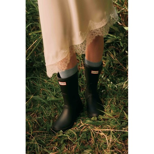 Kalosze Hunter HFW-002 Czarny ze sklepu eobuwie.pl w kategorii Kalosze damskie - zdjęcie 186793298