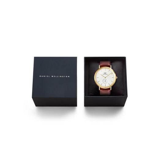Zegarek Daniel Wellington Classic St Mawes DW00100869 Brązowy ze sklepu eobuwie.pl w kategorii Zegarki - zdjęcie 186793299