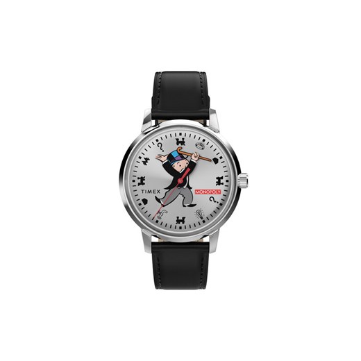 Zegarek Timex Lab Collab Automatic TW2Y46900 Czarny ze sklepu eobuwie.pl w kategorii Zegarki - zdjęcie 186793316