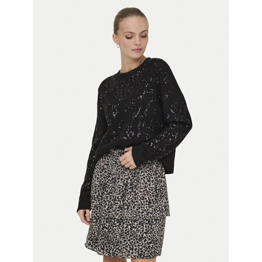 ONLY Sweter Alta 15353230 Czarny Regular Fit ze sklepu MODIVO w kategorii Swetry damskie - zdjęcie 186793835