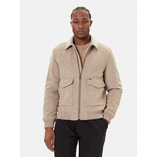 Guess Kurtka przejściowa M5BL2K W0682 Beżowy Regular Fit Guess XS MODIVO