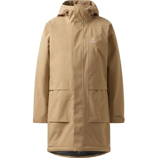 Haglöfs Parka funkcyjna &quot;Salix Proof Mimic II&quot; w kolorze karmelowym ze sklepu Limango Polska w kategorii Kurtki damskie - zdjęcie 186794129