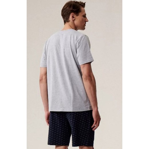 Krótka piżama męska NMP-395-SZMJ_GRA, Kolor szaro-granatowy, Rozmiar M, ATLANTIC ze sklepu Intymna w kategorii Piżamy męskie - zdjęcie 186794156