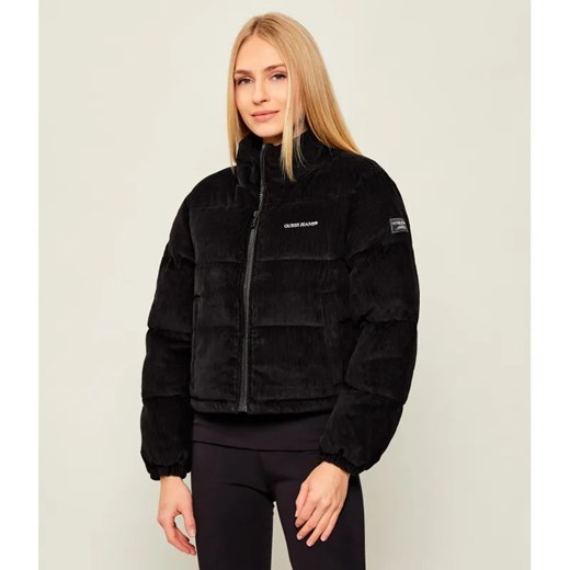 Guess Jeans Sztruksowa kurtka | Cropped Fit ze sklepu Gomez Fashion Store w kategorii Kurtki damskie - zdjęcie 186795095
