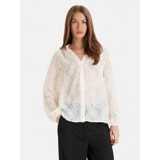 ONLY Bluzka Korsa 15360837 Beżowy Oversize ze sklepu MODIVO w kategorii Bluzki damskie - zdjęcie 186795399