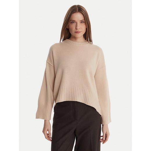 Marella Sweter Amelia 2523366305 Écru Loose Fit ze sklepu MODIVO w kategorii Swetry damskie - zdjęcie 186795417