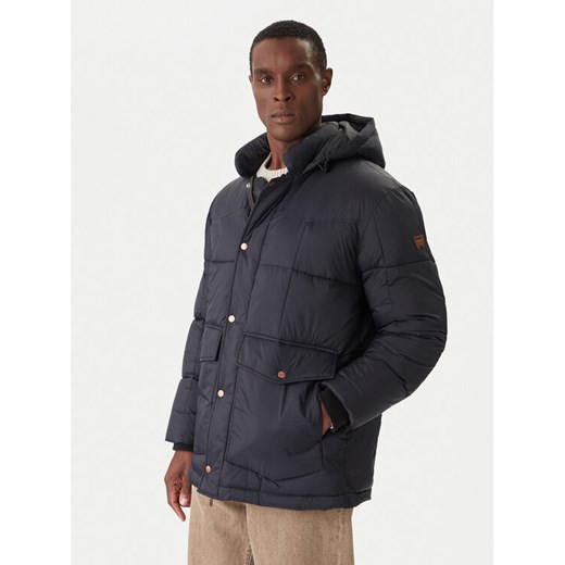 Wrangler Kurtka zimowa Parka 112371450 Czarny Regular Fit ze sklepu MODIVO w kategorii Kurtki męskie - zdjęcie 186795446