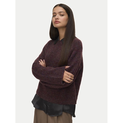 Vero Moda Sweter Ingrid 10331365 Fioletowy Regular Fit - id: 0000305541024 - marki Vero Moda - 186795469 Vero Moda Sweter Ingrid 10331365 Fioletowy Regular Fit ze sklepu MODIVO w kategorii Swetry damskie - zdjęcie 186795469