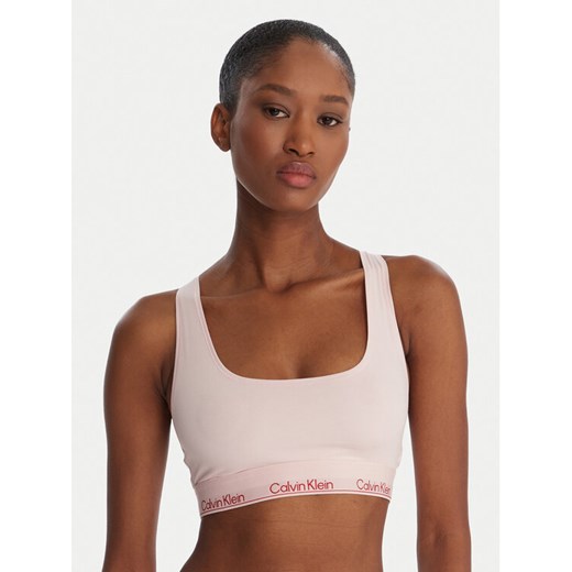 Calvin Klein Underwear Biustonosz top LV00QF8493 Różowy ze sklepu MODIVO w kategorii Biustonosze - zdjęcie 186795479