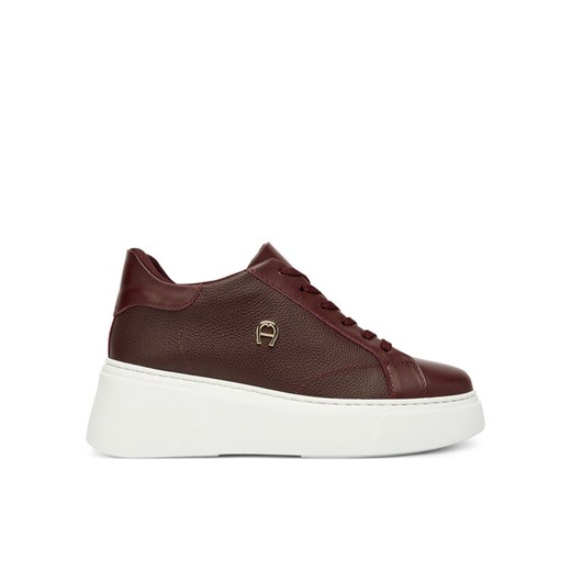 Aigner Sneakersy 1252570 Bordowy ze sklepu MODIVO w kategorii Buty sportowe damskie - zdjęcie 186795507