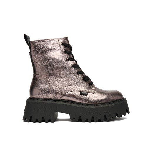 Buffalo Trzewiki Aspen Lace Up Mid 1622596 Srebrny - id: 0000305606143 - marki Buffalo - 186795528 Buffalo Trzewiki Aspen Lace Up Mid 1622596 Srebrny ze sklepu MODIVO w kategorii Botki - zdjęcie 186795528