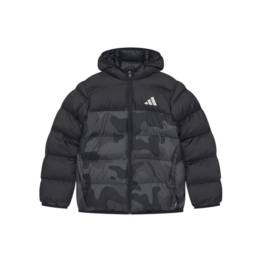 adidas Kurtka zimowa JL7399 Czarny Regular Fit ze sklepu MODIVO w kategorii Kurtki chłopięce - zdjęcie 186795529