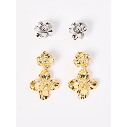 Mohito - Zestaw kolczyków - wielobarwny - id: 490IM-MLC - marki Mohito - 186797078 Mohito - Zestaw kolczyków - wielobarwny ze sklepu Mohito w kategorii Kolczyki - zdjęcie 186797078