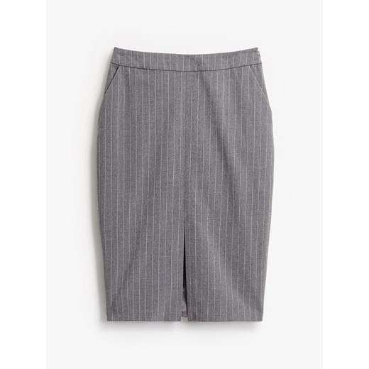 Mohito - Spódnica mini w paski - szary Mohito 40 Mohito