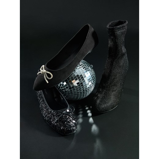 Sinsay - Eleganckie botki na obcasie - czarny Sinsay 39 Sinsay