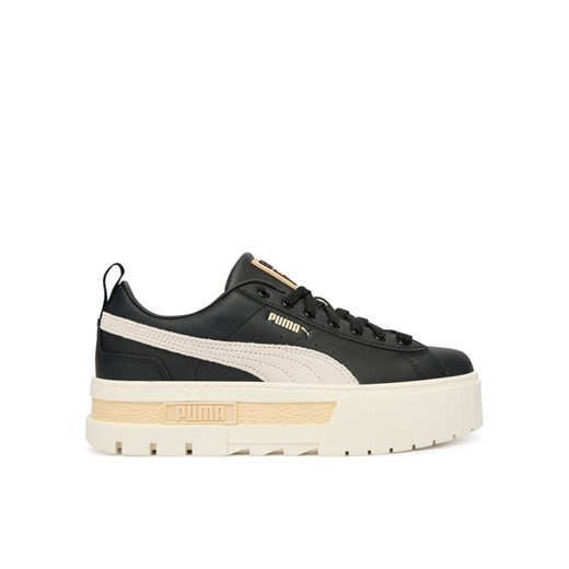 Sneakersy Puma Mayze Lth Wn s 381983 53 Czarny ze sklepu eobuwie.pl w kategorii Buty sportowe damskie - zdjęcie 186799358