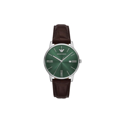 Zegarek Emporio Armani Minimalist AR11672 Brązowy - id: 4064092324815 - marki Emporio Armani - 186799368 Zegarek Emporio Armani Minimalist AR11672 Brązowy ze sklepu eobuwie.pl w kategorii Zegarki - zdjęcie 186799368