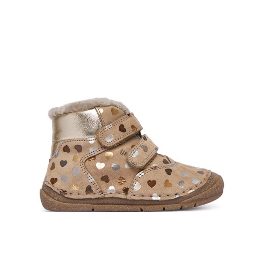 Śniegowce Froddo G2110143-26 M Beżowy ze sklepu eobuwie.pl w kategorii Buty zimowe dziecięce - zdjęcie 186799385